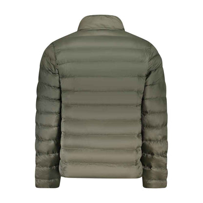 Verde Polyester Men Jacket
