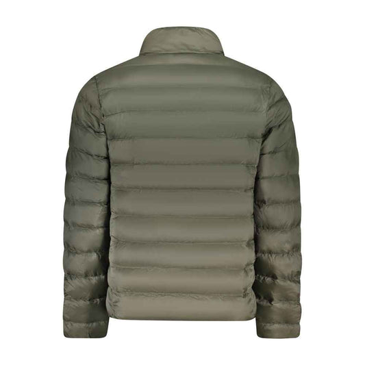 Verde Polyester Men Jacket