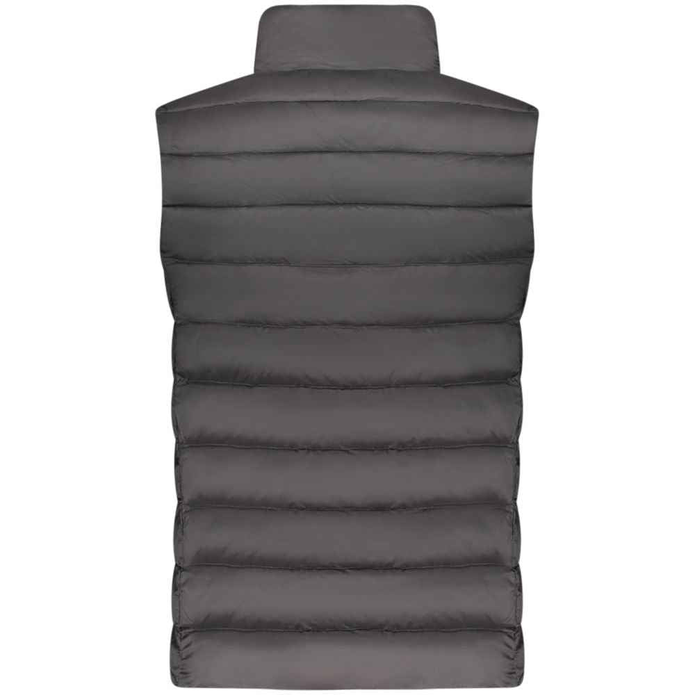 Black Polyester Men's Jacket