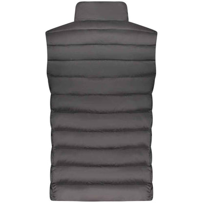 Black Polyester Men's Jacket