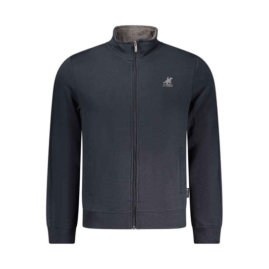 Blue Cotton Men's Sweatshirt
