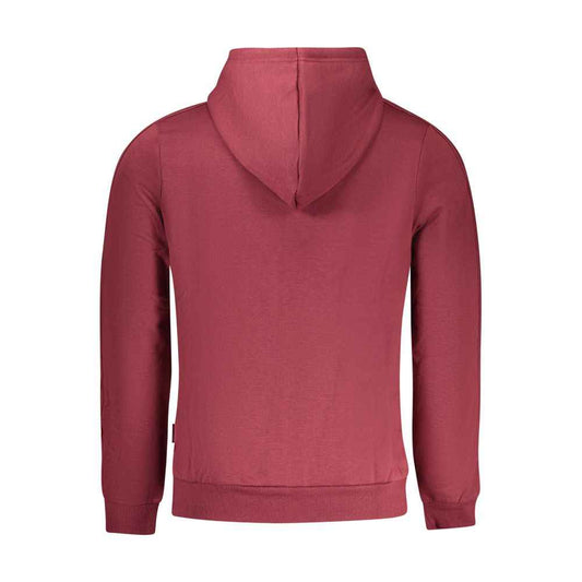 Red Cotton Men's Sweatshirt