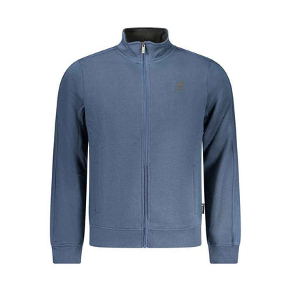 Blue Cotton Men's Sweatshirt