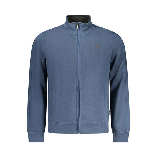Blue Cotton Men's Sweatshirt