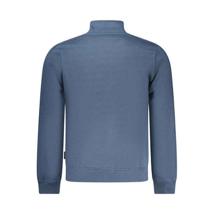 Blue Cotton Men's Sweatshirt