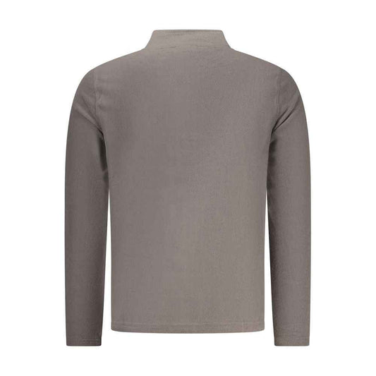Grigio Polyester Men Sweatshirt