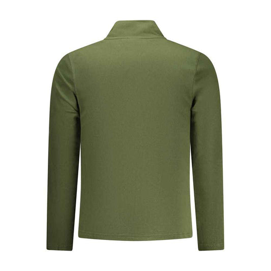 Verde Polyester Men Felpa