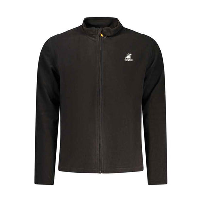 Black Polyester Men's Sweatshirt