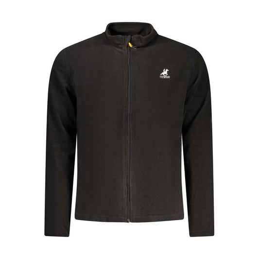 Black Polyester Men's Sweatshirt
