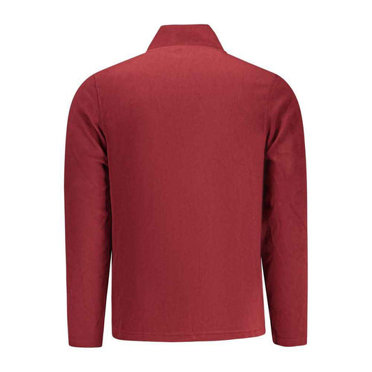 Rosso Polyester Men Sweatshirt