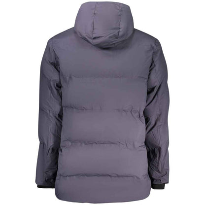Blu Polyester Men's Jacket