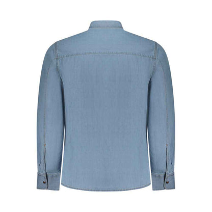 Azzurro Cotton Mens Shirt
