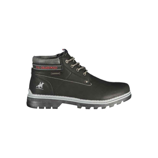 Marrone Polyurethane Men Ankle Boot