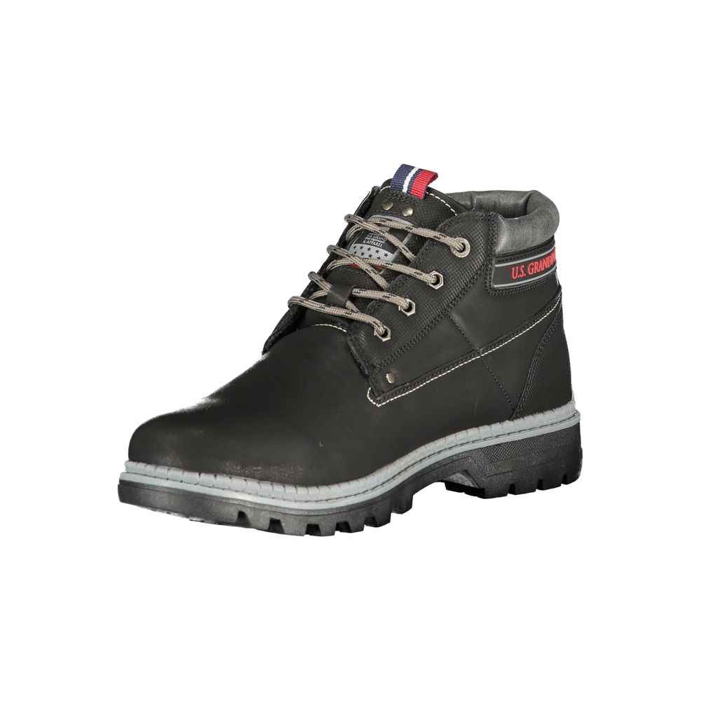 Marrone Polyurethane Men Ankle Boot