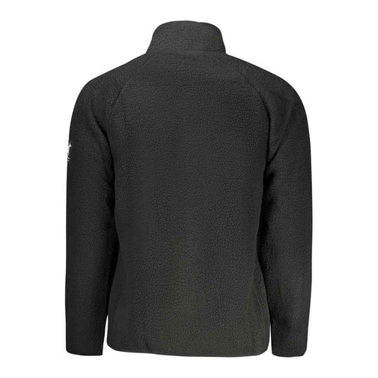 Black Polyester Men's Sweatshirt