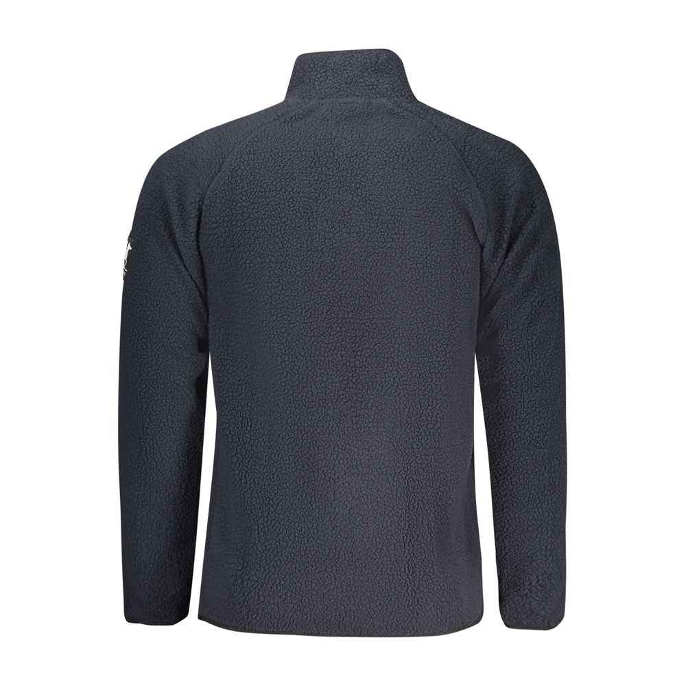 Blu Polyester Men Sweatshirt