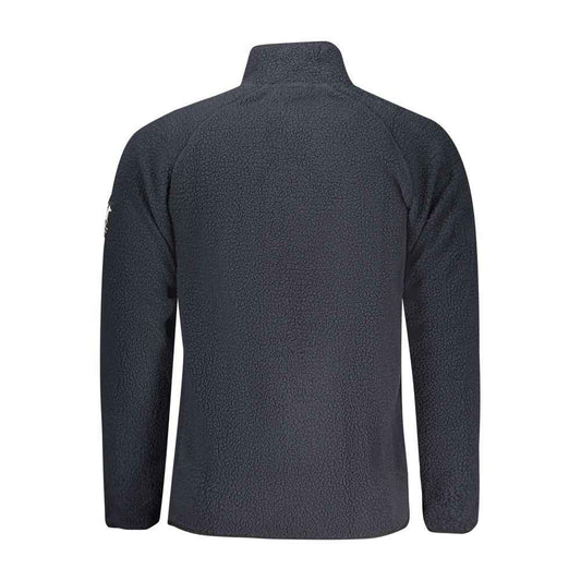 Blu Polyester Men Sweatshirt