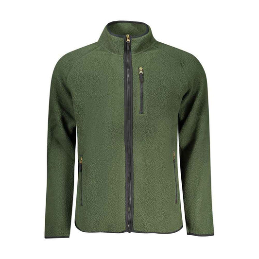 Verde Polyester Men Sweatshirt