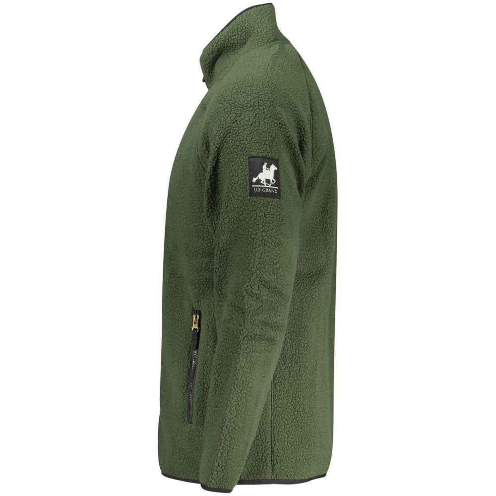 Verde Polyester Men Sweatshirt