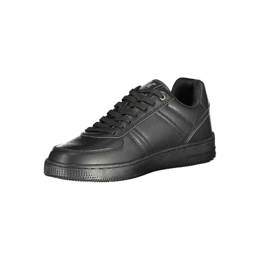 Nero Polyurethane Men Sneaker