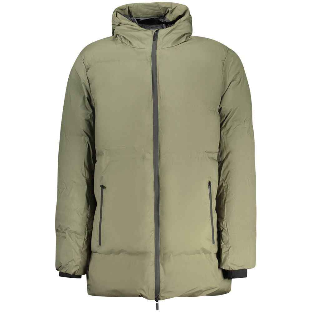 Verde Polyester Mens Jacket