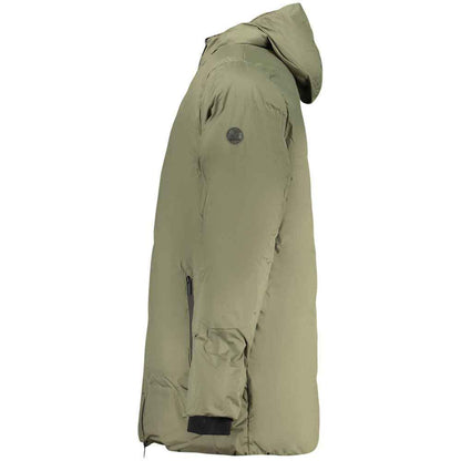 Verde Polyester Mens Jacket