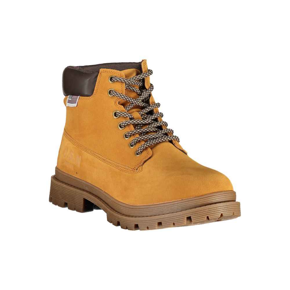Marrone Polyurethane Men Ankle Boot