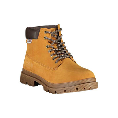 Marrone Polyurethane Men Ankle Boot