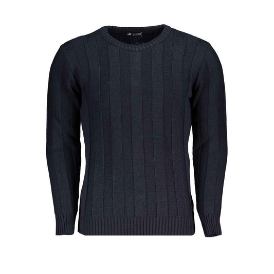 Blu Acrylic Men Sweater