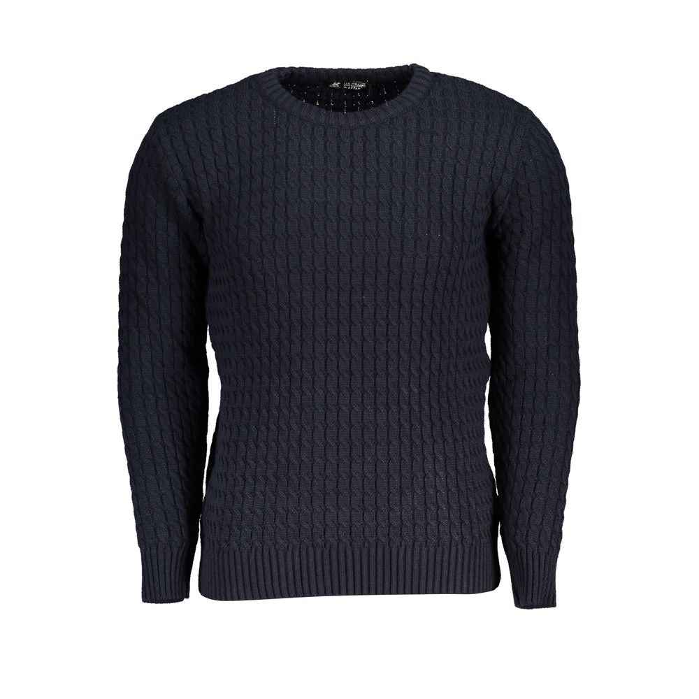 Blu Acrylic Mens Sweater