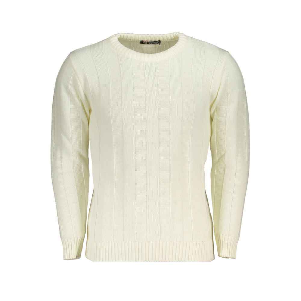 White Fabric Sweatshirt
