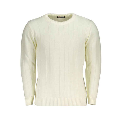 White Fabric Sweatshirt