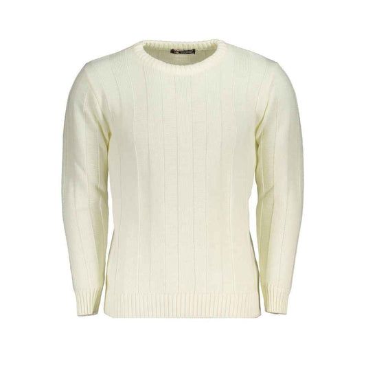 White Fabric Sweatshirt