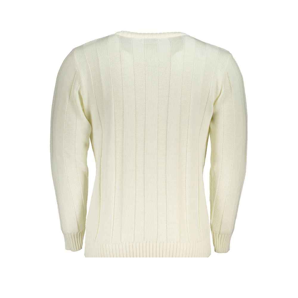 White Fabric Sweatshirt