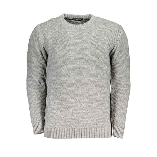 Gray Fabric Sweatshirt