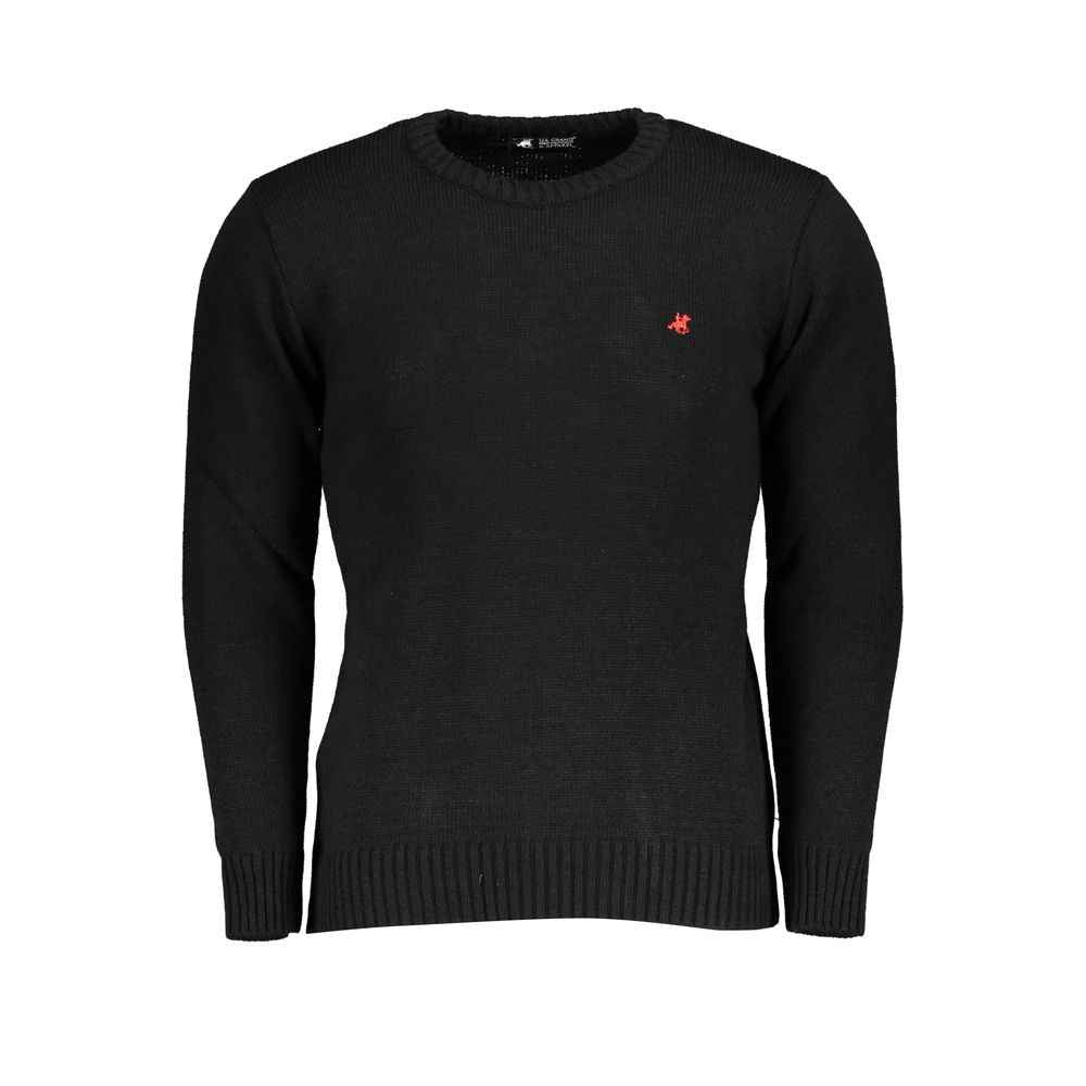 Black Marabou Sweatshirt