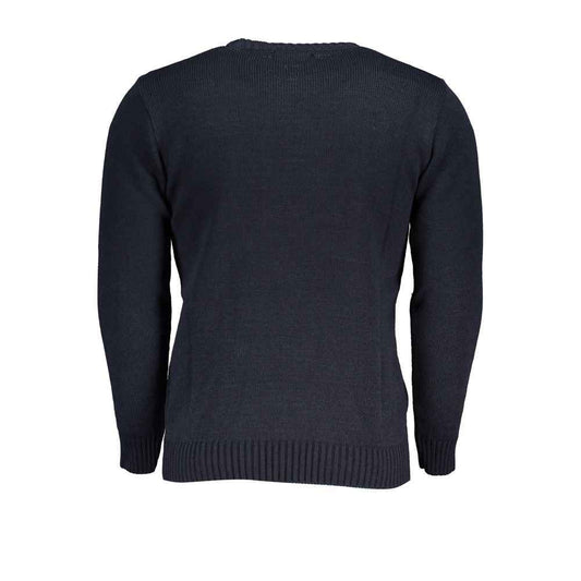Blue Marabou Sweatshirt