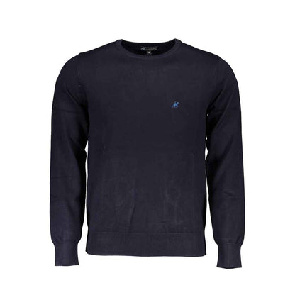 Blue Viscose Men's Sweater