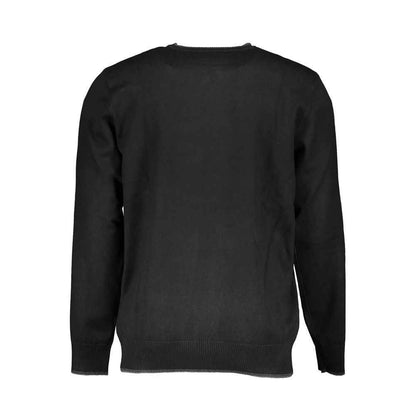 Black Nylon Sweatshirt