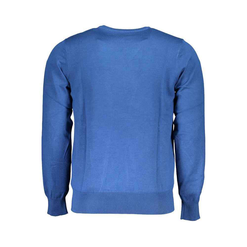 Blue Nylon Sweatshirt
