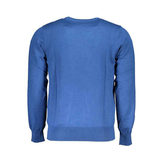 Blue Nylon Sweatshirt