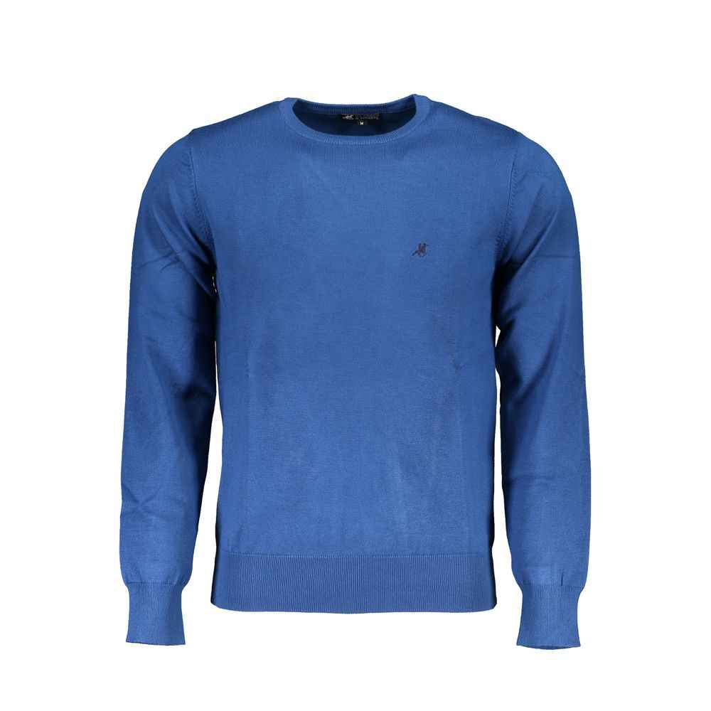 Blue Viscosa Men's Sweater