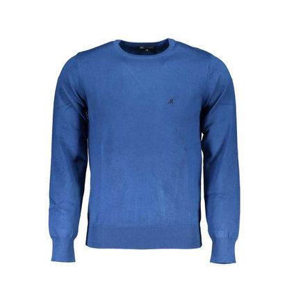 Blue Viscosa Men's Sweater