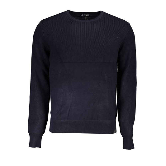 Blue Viscose Men's Shirt