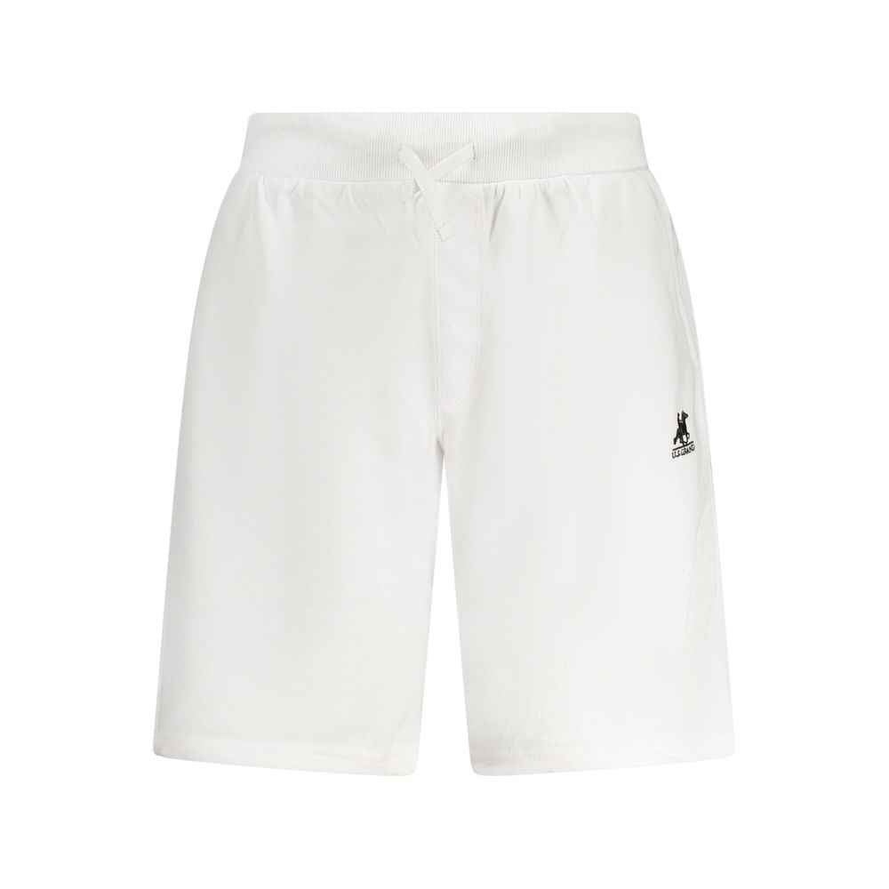 White Cotton Men's Sweatpant