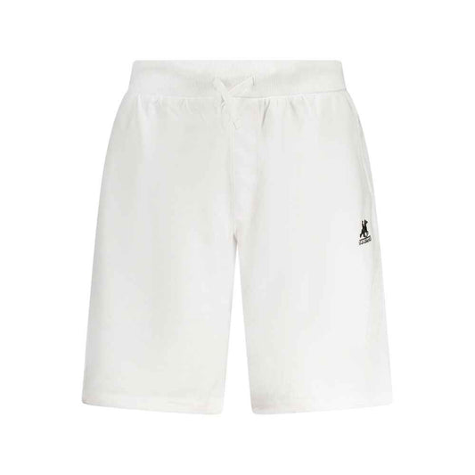 White Cotton Men's Sweatpant