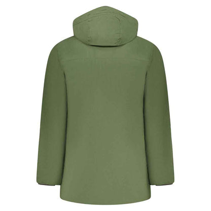 Verde Polyester Men Jacket