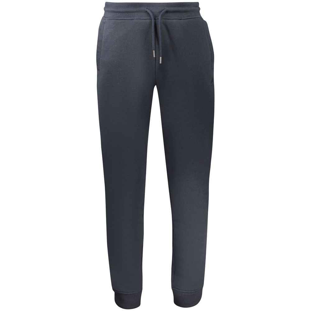 Blue Polyester Men's Sweatpant