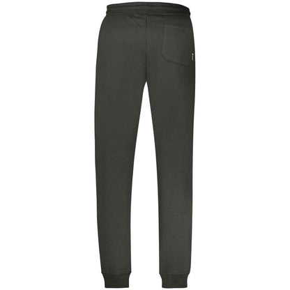 Black Polyester Men's Sweatpant
