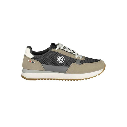 Gray Polyurethane Men's Sneaker